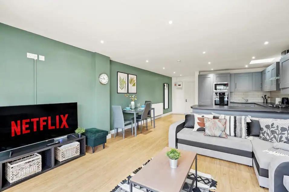 Elegant Flat - Sleeps 8 Lägenhet Bristol Exteriör bild